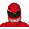 PRILBA GALAKTICKÉHO HRDINU ČERVENÁ POWER BOJOVNÍK HALLOWEEN AKCIA