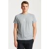 TRIČKO GANT REG TONAL SHIELD SS T-SHIRT GREY MELANGE