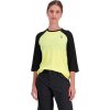 Mons Royale Tarn Merino Shift Raglan - Black/Limelight M