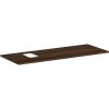 Hansgrohe Xelu Q doska 136 x 55 x 1,6 cm tmavý orech 54123630