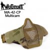 Wosport WST airsoftová ochranná maska ​​STEEL MESH - MC