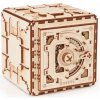 Ugears 3D drevené mechanické puzzle Trezor