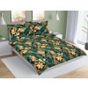 Bellatex bavlna obliečky F90/692 Monstera zelená 200x220,2x70x90