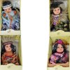 Porcelánová bábika indiánka 21 cm