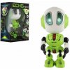 Robot ECHO opakující věty zelený na baterie se zvukem a světlem