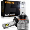 LED ŽÁROVKY H7 FATEEYE ULTRA BIELA SUPER VÝKON +600% 130W 30000LM CANBUS READY