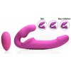 Strap U 10x Evoke Ergo-Fit Remote Control Inflatable Vibrating Silicone Strapless Strap-On