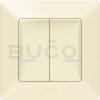 Legrand Valena Life s Netatmo Bezdrôtový spínač 2-násobný, béžová
