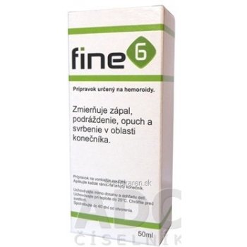 Fine6 olej na hemoroidy 50 ml