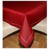 Obrus na stôl v červenej farbe červená Šírka 150 cm | Dĺžka 260 cm