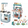 Set kuchynka a zmrzlinový stánok Bon Appetit Kitchen Smoby elektronická so zvukmi a raňajková sada s kávovarom a vafľovačom