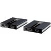 PremiumCord HDMI KVM extender s USB na 60m cez jeden kábel Cat5/6, bez oneskorenia, khext60-4