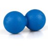 Sportago Masážny TPE dvojmíček 12*6 cm modrá