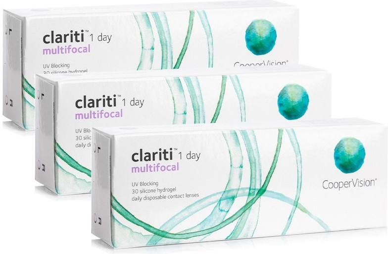 Cooper Vision Clariti 1 day Multifocal 90 šošoviek