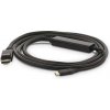 LMP kábel USB-C to DisplayPort, 4K@60Hz, 1.8m - Black 17092