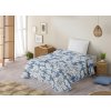 Áčko Ružomberok Bavlnený prehoz GAŠTANY Blue 140 x 200 cm