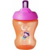 Tommee Tippee netečúci hrnček so slamkou Straw Cup 230ml pink