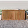 vidaXL Záhradný box 175x80x75 cm z masívneho dreva akácie - Záhradný box - Úložný box - Záhradný úložný box