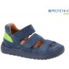 Protetika - barefoot polootvorené topánky DIZY navy-ihneď