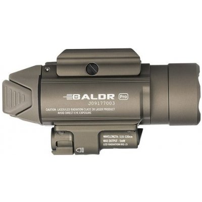 Olight Baldr Pro Desert. Green Laser 1350 lm Light OL540