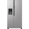 Gorenje NRR9185ESXL lednice s mrazničkou (vedle sebe) Stojací 550 l E Stříbrná