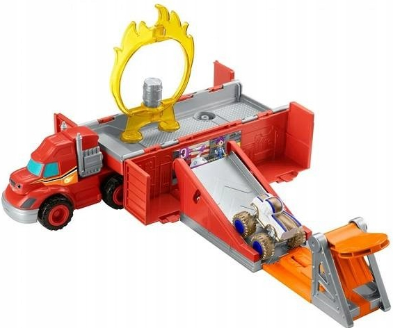 MATTEL BLAZE kaskadérsky kamión Stunt Truck Set 2v1