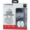 BLUETOOTH STEREO SLÚCHADLÁ SWISSTEN TRIX strieborná / sivá