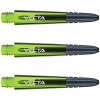 Násadky na šípky Winmau Vecta plastové s hliníkovým topom, zelené krátke