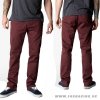 Fox pánske nohavice Selecter Chino pant, bordová, 34