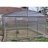 Polykarbonátový skleník AGRO-TOMEK 4m Dĺžka: 4 metre, POLYKARBONÁT: 10 mm