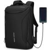 Mark Ryden elegantný batoh s USB Christel Čierny 26L