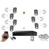 Monitorrs Security AI hybrid Light IP 7 kamerový set 5 Mpix WTube (6143K7) (Monitorrs Security)