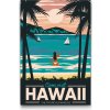 Vymalujsisam.sk Maľovanie podľa čísiel - Hawaii, Spojené štáty Veľkosť: 40x60cm, Rám: Na plastovej doske
