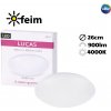 Rabalux 3437 Lucas LED stropné svietidlo 12W=780lm 4000K IP44 biela