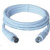 PREMIUMCORD TV kabel anténní propojovací 1m (koaxiální, M/F, 75 Ohm)