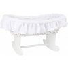 Small Foot Kolíska pre bábiky Bassinet biela
