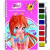 Omaľovanka A5 Akim - S vodovými farbami - Winx