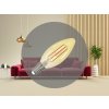 NEDES, s.r.o. LED žiarovka / filament SLIM 4,5W VINTAGE - C35 / E14 / 1800K - ZFS103