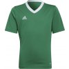 Juniorský futbalový dres adidas, ENT22 JSY Y zelená,biela 164