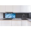 DIMEX | Dibond doska za kuchynskú linku | DBW-08040-158 Modrý abstrakt| 80 x 40 cm + Dibond obkladová doska Dimex do kuchyne Modrý abstraktv rozmere 80 x 40 cm + lepidlo zadarmo