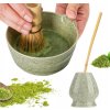 SADA NÁRADIA NA MATCHA JAPONSKÁ MATCHA PRÍSLUŠENSTVO BAMBUSOVÉ KERAMICKÉ
