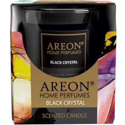Areon Black Crystal vonná sviečka v skle 120g