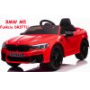 JOKO Elektrické autíčko BMW M5 24V s funkciou DRIFTU, penové kolesá, červené