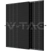 V-TAC Solárny panel 445W Bifacial N‑TYPE TOPCon – Black Frame