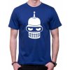 Fajntričko Tričko - Robot, Farba látky kráľovská modrá, Strih/ Variant Pánsky/UNISEX, Veľkosť L