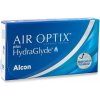 Mesačné Air Optix plus HydraGlyde (6 šošoviek) | Dioptrie: 6.5, Zakrivenie: 8.6, Priemer: 14.2