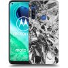 Picasee silikónový prehľadný obal pre Motorola Moto G8 - Chrome