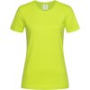 Stedman Tričko Classic-T Fitted Women, krátký rukáv, dámské COT052600m0304-bright lime XL Zelená limetková jasná