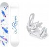 Raven Mia White dámsky snowboard + Raven S230 White viazanie - 139 cm + vázání S/M (EU 37-42)