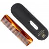 Kent NU 19 — Handmade OT Pocket Comb with Nail File in Leather Case